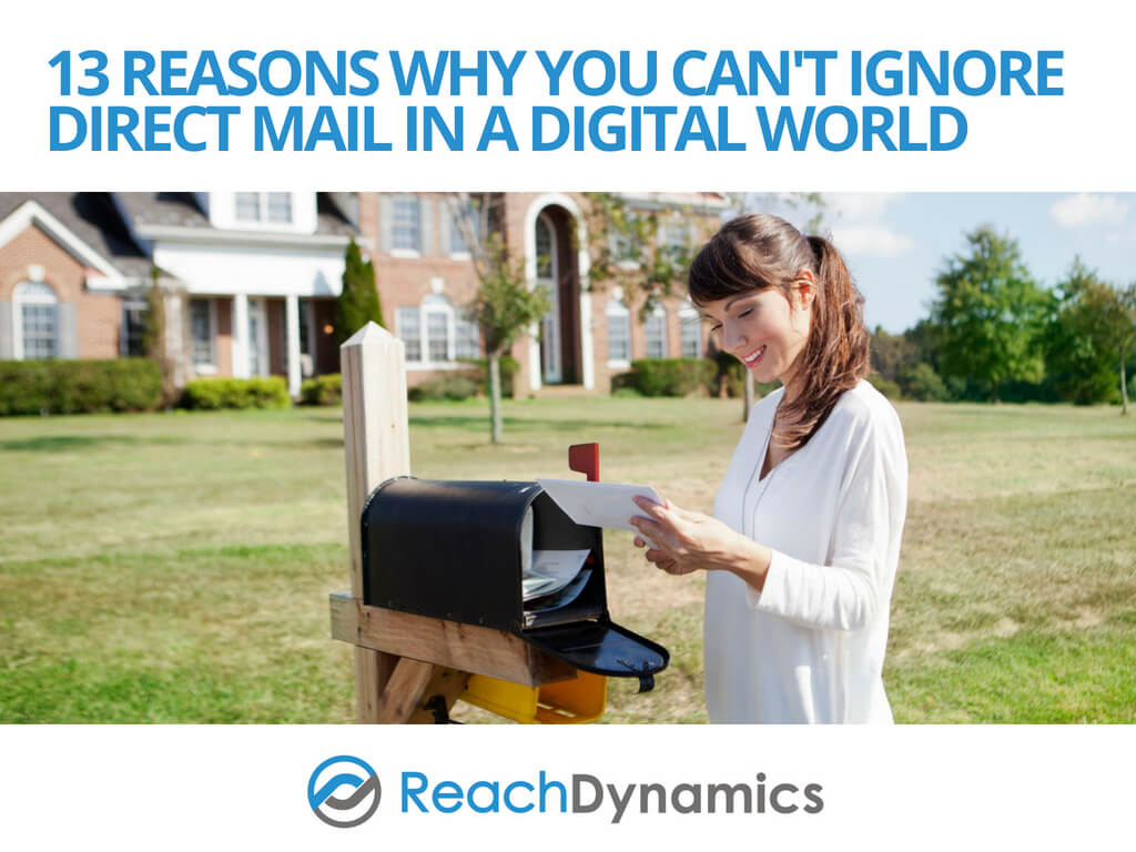 Digital Direct Mail Direct Response Marketing Reachdynamics